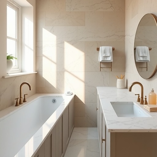 浴室天然石材的保养与清洗(图1) 浴室天然石材的保养与清洗(图1)