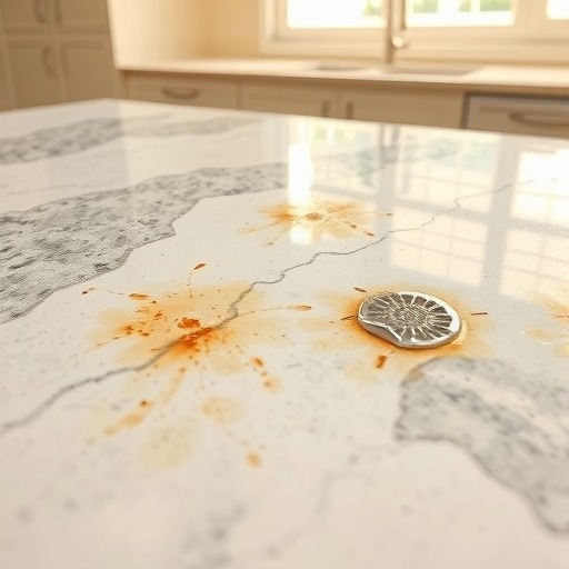 橱柜台面石材锈斑预防及处理(图1)