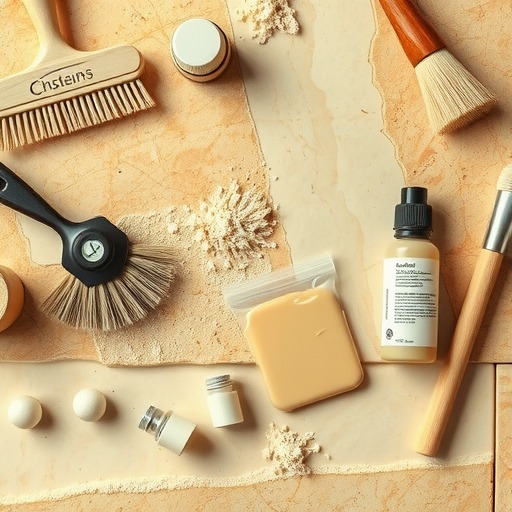 浅析 埃及米黄类石材的养护(图1)