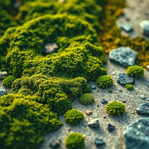 石材苔藓污染的预防和处理(图1)