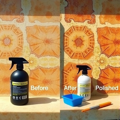 病变石材的清洗着色(图1)