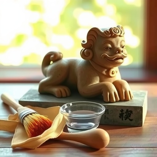 石刻等古玩的保养与消毒(图1)