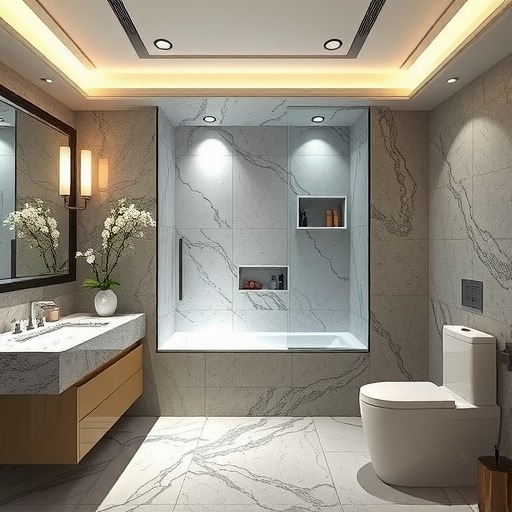 浴室石材的性能及其保养(图1) 浴室石材的性能及其保养(图1)