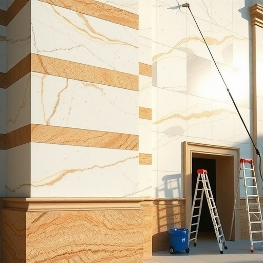 如何保持石材外墙清洗光泽(图1)