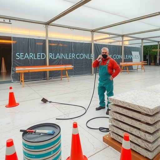 浅谈雨季石材养护施工(图1) 浅谈雨季石材养护施工(图1)