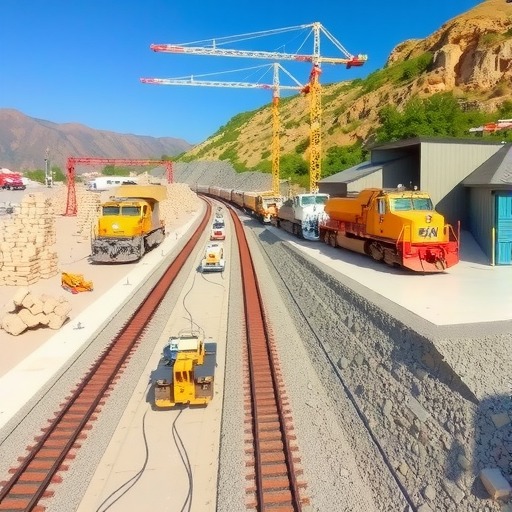 提速石材铁路专线建设 全力打造铁地合作标杆(图1) 提速石材铁路专线建设 全力打造铁地合作标杆(图1)