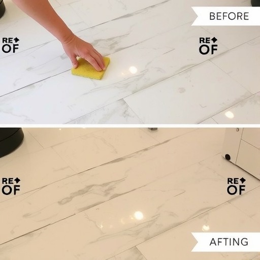 处理石材的水斑病变—清洗还原法(图1)