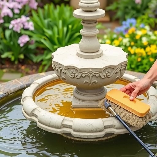 园林景观喷水池内石材的养护介绍(图1)