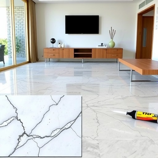 大理石地板开裂的原因分析及对应的预防措施(图1)