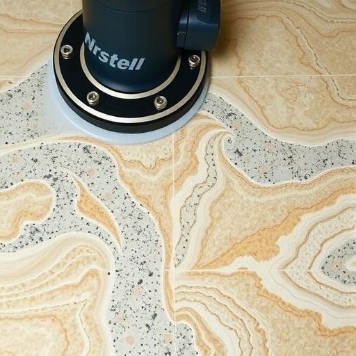 石材翻新需要按纹理打磨(图1)