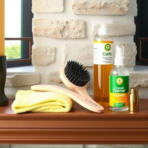 几种石材壁炉的清洁养护方法介绍(图1)