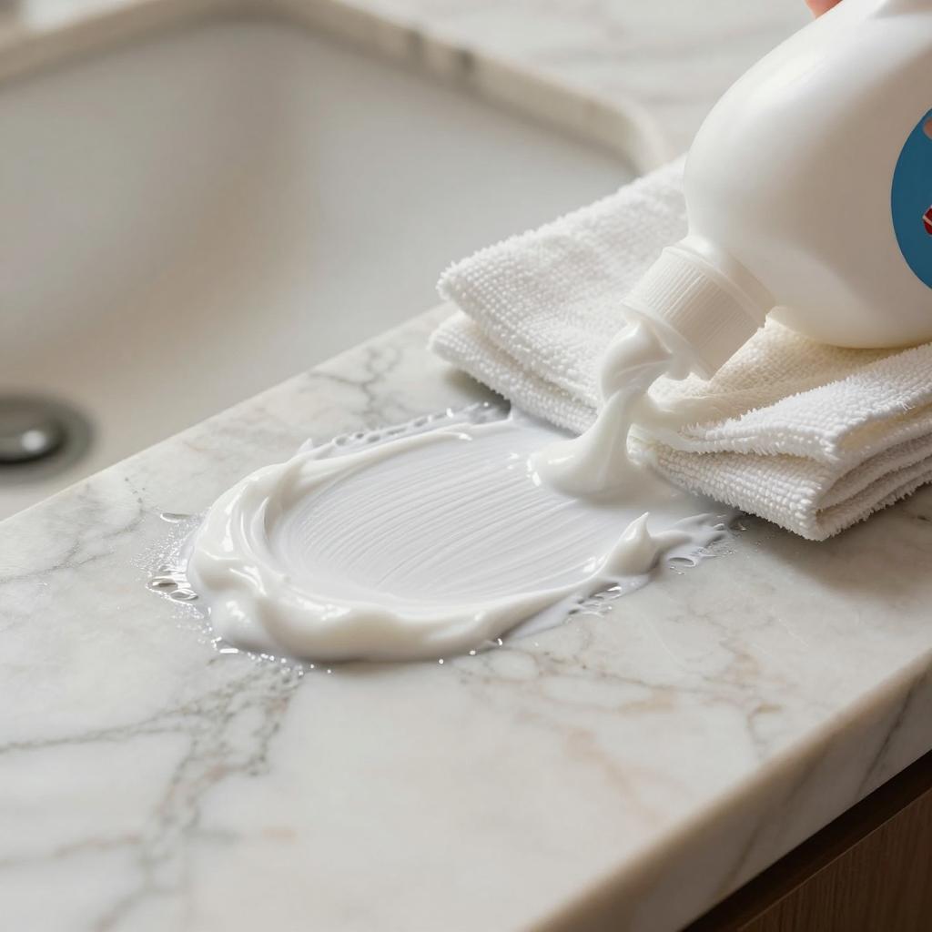 石材膏状清洁剂的制作与使用方法介绍(图1)