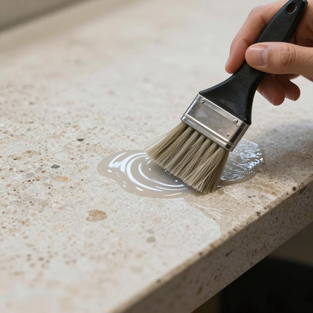 天然石材的密封方法