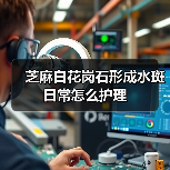 芝麻白花岗石形成水斑日常怎么护理（图4）