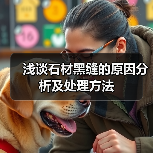 浅谈石材黑缝的原因分析及处理方法(图4) 浅谈石材黑缝的原因分析及处理方法(图4)