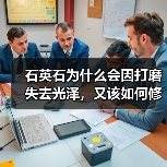 石英石为什么会因打磨失去光泽,又该如何修复呢?(图3) 石英石为什么会因打磨失去光泽,又该如何修复呢?(图3)
