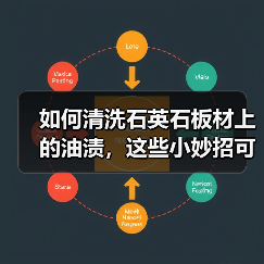 如何清洗石英石板材上的油渍,这些小妙招可轻松解决(图3) 如何清洗石英石板材上的油渍,这些小妙招可轻松解决(图3)