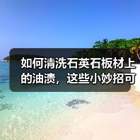 如何清洗石英石板材上的油渍,这些小妙招可轻松解决(图1) 如何清洗石英石板材上的油渍,这些小妙招可轻松解决(图1)