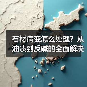 石材病变怎么处理?从油渍到反碱的全面解决方案(图2) 石材病变怎么处理?从油渍到反碱的全面解决方案(图2)