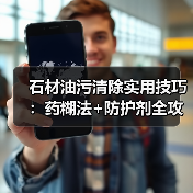 石材油污清除实用技巧：药糊法+防护剂全攻略（图4）