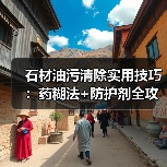 石材油污清除实用技巧：药糊法+防护剂全攻略（图3）