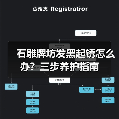 石雕牌坊发黑起锈怎么办?三步养护指南(图1) 石雕牌坊发黑起锈怎么办?三步养护指南(图1)