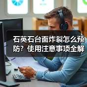 石英石台面炸裂怎么预防？使用注意事项全解析（图2）