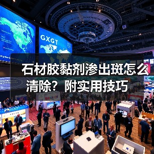 石材胶黏剂渗出斑怎么清除？附实用技巧（图2）