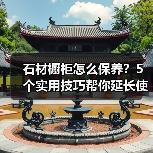 石材橱柜怎么保养？5个实用技巧帮你延长使用寿命（图3）