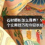石材橱柜怎么保养？5个实用技巧帮你延长使用寿命（图4）
