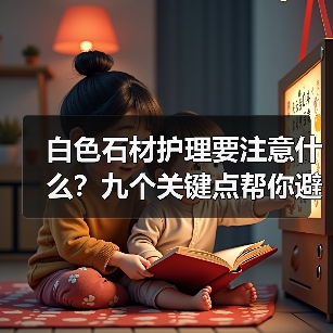 白色石材护理要注意什么？九个关键点帮你避免发黄阴影（图3）