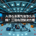 人造石表面气泡怎么消除？三招有效解决方案（图2）