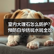 室内大理石怎么防护？预防白华锈斑水斑全攻略（图1）