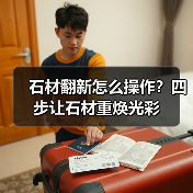 石材翻新怎么操作?四步让石材重焕光彩(图2) 石材翻新怎么操作?四步让石材重焕光彩(图2)