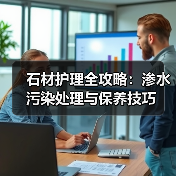 石材护理全攻略:渗水污染处理与保养技巧(图4) 石材护理全攻略:渗水污染处理与保养技巧(图4)