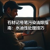 石材记号笔污染清除指南:水油性处理技巧(图1) 石材记号笔污染清除指南:水油性处理技巧(图1)