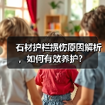 石材护栏损伤原因解析，如何有效养护？（图1）