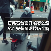 石英石台面开裂怎么避免?安装预防技巧全解析(图4) 石英石台面开裂怎么避免?安装预防技巧全解析(图4)