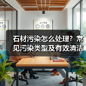 石材污染怎么处理?常见污染类型及有效清洁方法(图2) 石材污染怎么处理?常见污染类型及有效清洁方法(图2)