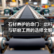 石材养护的命门:磨料与研磨工具的选择全解析(图1) 石材养护的命门:磨料与研磨工具的选择全解析(图1)