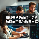 石材养护的命门:磨料与研磨工具的选择全解析(图4) 石材养护的命门:磨料与研磨工具的选择全解析(图4)