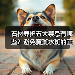 石材养护五大禁忌有哪些？避免黄斑水斑的正确方法（图4）
