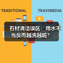 石材清洁误区:用水不当反而越洗越脏?(图1) 石材清洁误区:用水不当反而越洗越脏?(图1)