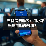 石材清洁误区:用水不当反而越洗越脏?(图4) 石材清洁误区:用水不当反而越洗越脏?(图4)