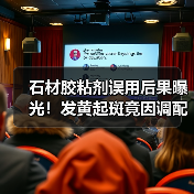 石材胶粘剂误用后果曝光！发黄起斑竟因调配不当？（图2）