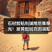 石材胶粘剂误用后果曝光！发黄起斑竟因调配不当？（图4）