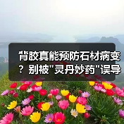 背胶真能预防石材病变？别被