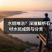 水斑难治？深度解析石材水斑成因与分类（图1）