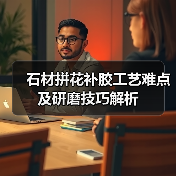 石材拼花补胶工艺难点及研磨技巧解析（图4）