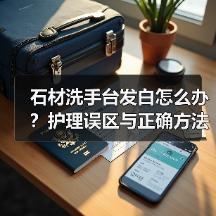 石材洗手台发白怎么办？护理误区与正确方法全解析（图2）